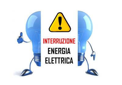 INTERRUZIONE ENERGIA ELETTRICA 5 GENNAIO 2024